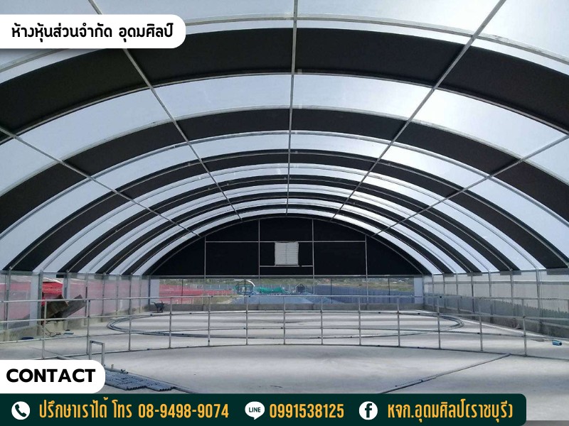 รับผลิตและติดตั้งเต็นท์ผ้าใบ